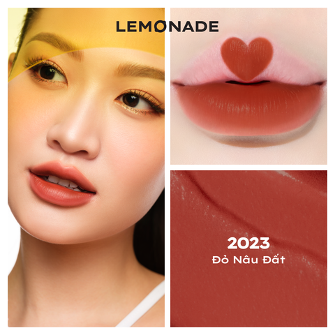  SON KEM MỊN LÌ THUẦN CHAY LEMONADE PERFECT COUPLE LIP 