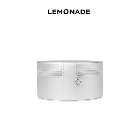  Túi xách tròn đựng mỹ phẩm Lemonade Round Bag 15x8cm 