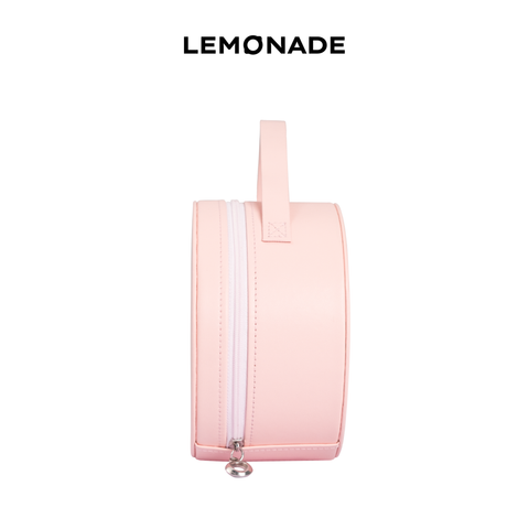  Túi xách tròn đựng mỹ phẩm Lemonade Round Bag 15x8cm 