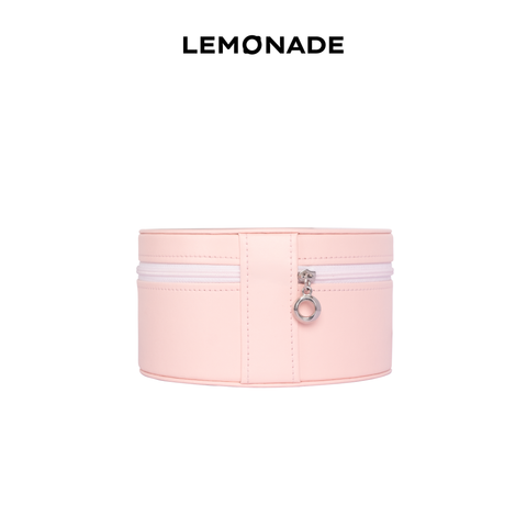  Túi xách tròn đựng mỹ phẩm Lemonade Round Bag 15x8cm 