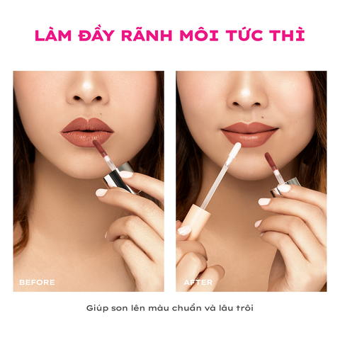  [QUÀ TẶNG] COMBO LEMONADE SON LÓT LIP FILLER VÀ LÓT LY CAO SU 