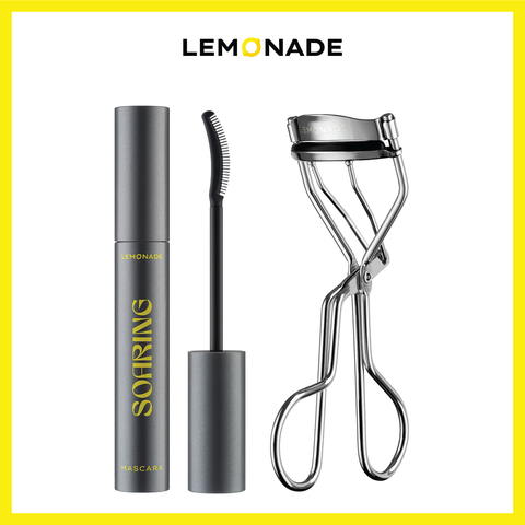  COMBO LEMONADE CHUỐT MI TƠI DÀI LÂU TRÔI SOARING MASCARA & KẸP MI CONG LÂU LEMONADE CURLER 