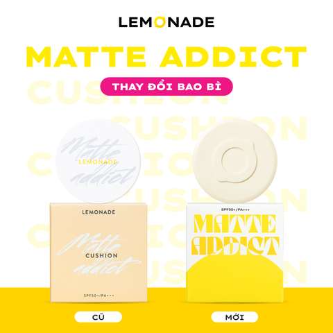  COMBO LEMONADE PHẤN NƯỚC MATTE ADDICT CUSHION & MÁ KEM MỊN LÌ PERFECT COUPLE BLUSH 