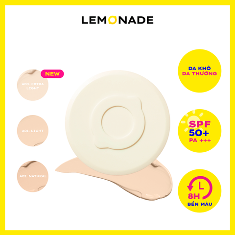  PHẤN NƯỚC MỊN LÌ DÀNH CHO DA KHÔ VÀ DA THƯỜNG LEMONADE MATTE ADDICT CUSHION 