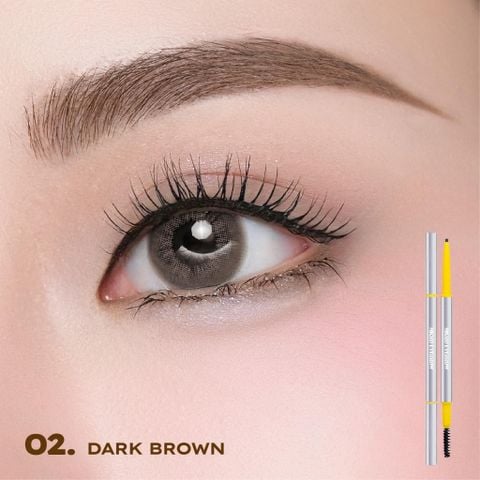  [QUÀ TẶNG] CHÌ KẺ MÀY SIÊU MẢNH LÂU TRÔI LEMONADE MICRO EYEBROW 0.1G 