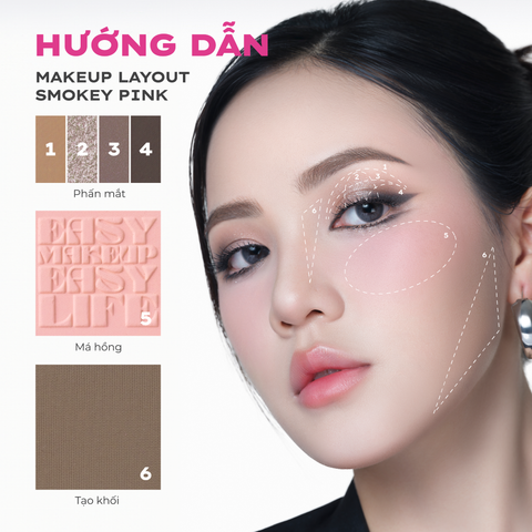  Bảng phấn mắt đa năng Lemonade Aesthetic Multi-task Palette 10.8g 