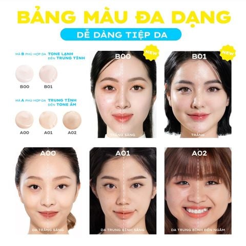  COMBO LEMONADE PHẤN NƯỚC SUPERMATTE NO MAKEUP CUSHION 15G & CHE KHUYẾT ĐIỂMMATTE ADDICT CONCEALER 