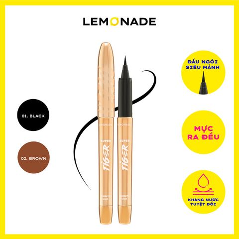  [QUÀ TẶNG] BÚT KẺ MẮT SIÊU MẢNH LEMONADE SUPERTIGER EYELINER 