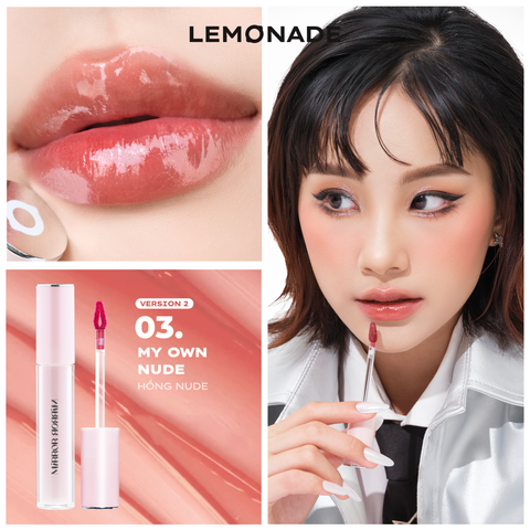  [LIVESTREAM] SON TINT BÓNG KHÔNG DÍNH BỀN MÀU LEMONADE MIRROR MIRROR WATER TINT 