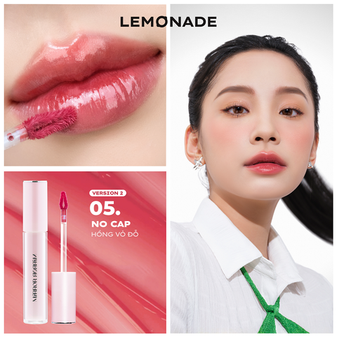  SON TINT BÓNG KHÔNG DÍNH BỀN MÀU LEMONADE MIRROR MIRROR WATER TINT 