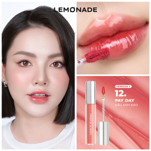  [LIVESTREAM] SON TINT BÓNG KHÔNG DÍNH BỀN MÀU LEMONADE MIRROR MIRROR WATER TINT 