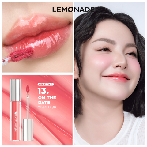  [FLASHSALE 99K] SON TINT BÓNG KHÔNG DÍNH BỀN MÀU LEMONADE MIRROR MIRROR WATER TINT 