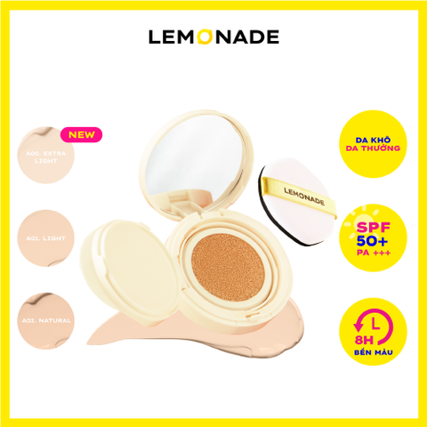  [LIVESTREAM] PHẤN NƯỚC MỊN LÌ DÀNH CHO DA KHÔ VÀ DA THƯỜNG LEMONADE MATTE ADDICT CUSHION 