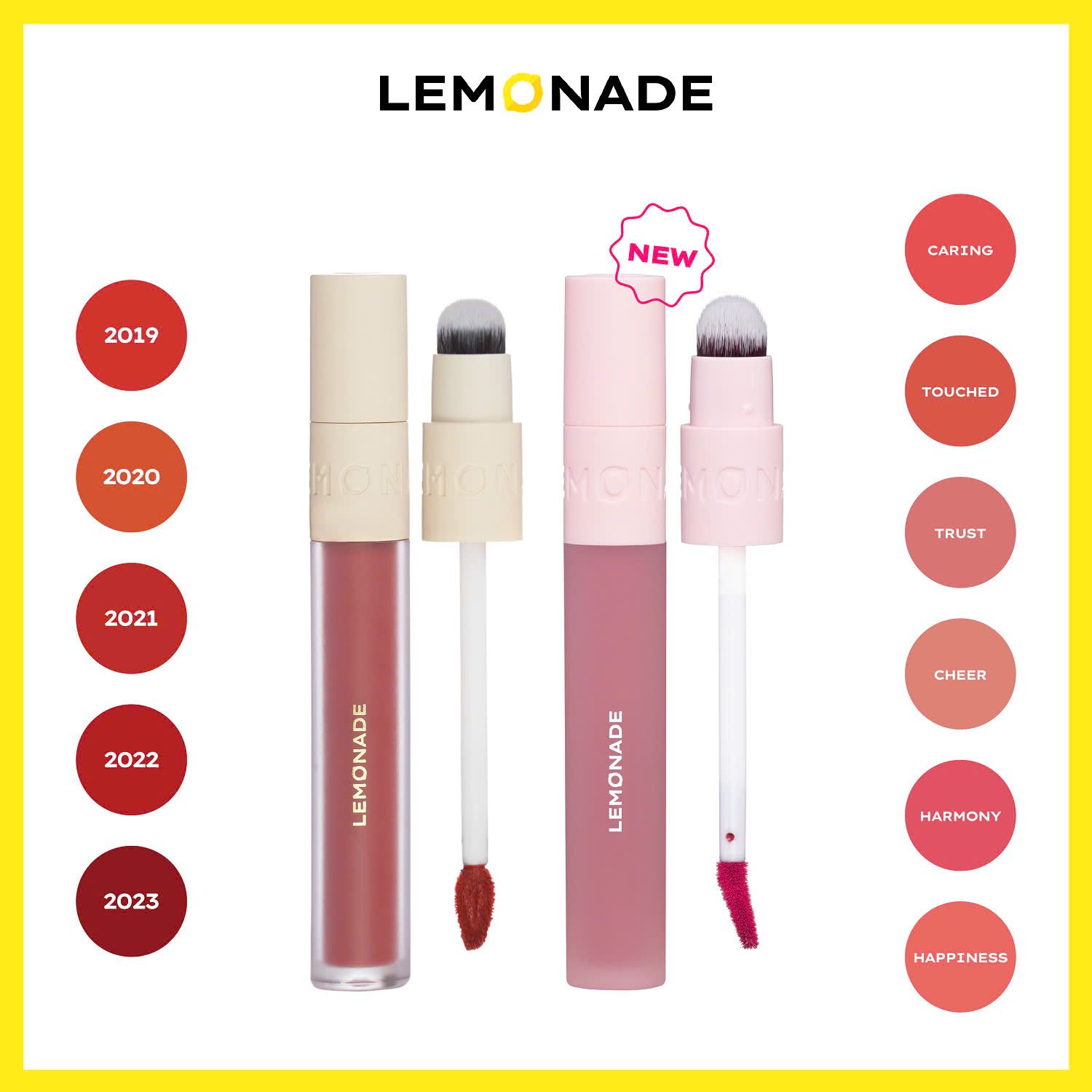  SON KEM MỊN LÌ THUẦN CHAY LEMONADE PERFECT COUPLE LIP - POUTING 