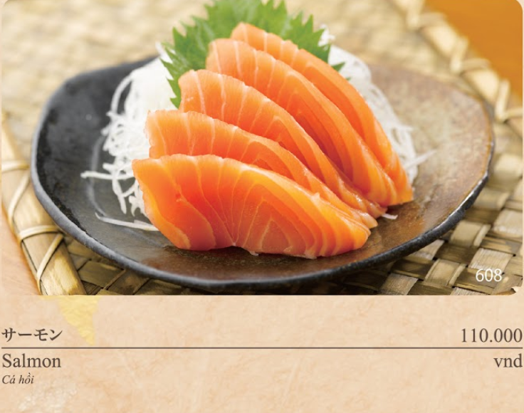 Salmon Sushi Tei Vietnam