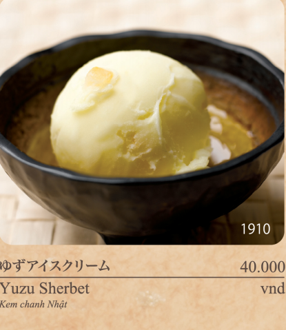 Yuzu Sherbet