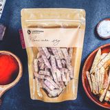 Khoai môn sấy giòn, 120g, bịch, mẫu kraft 1 mặt trong