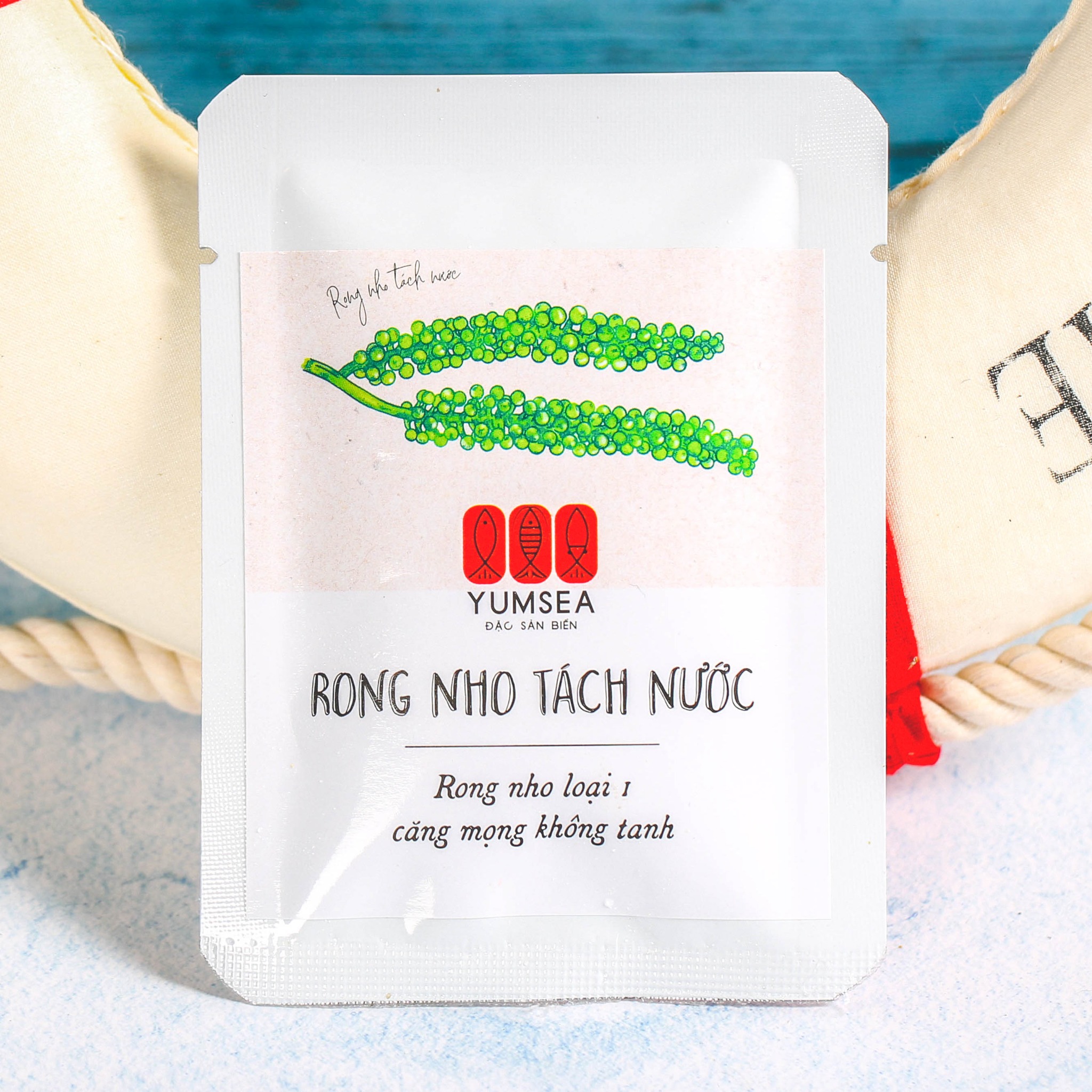 Rong nho tách nước, 120g, hộp, mẫu kaisho, Yumsea