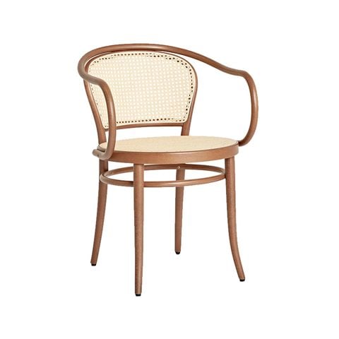 GHẾ THONET MÂY CÓ TAY GM17