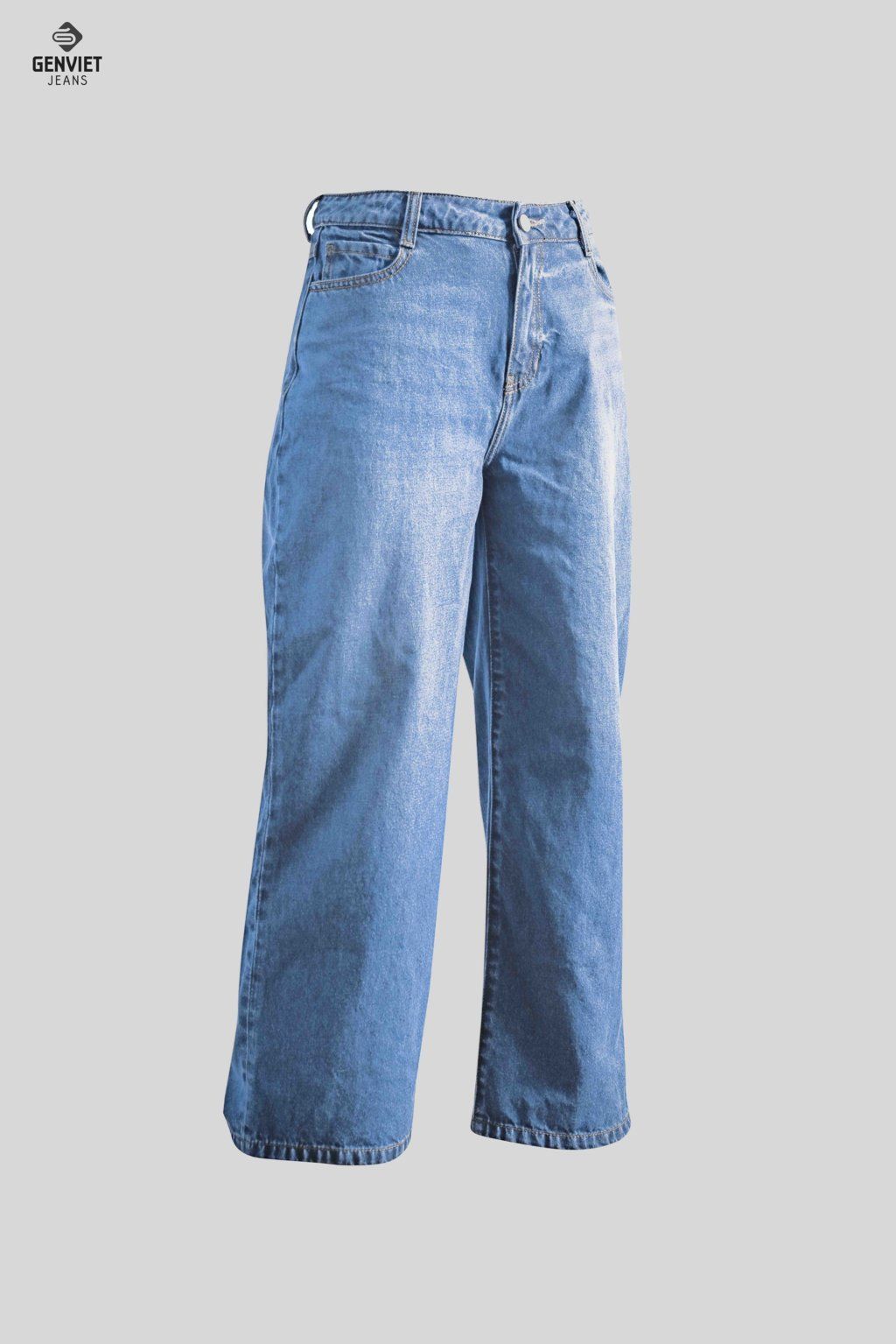  Quần Dài Nữ Jeans Suông TQ124J8156 