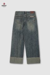 Quần Jeans Nữ Suông Vừa XQ1223J08732