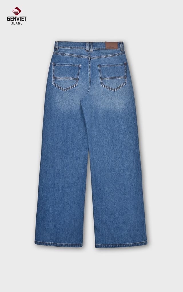 Quần Jeans Nữ Suông TQ1222J08886