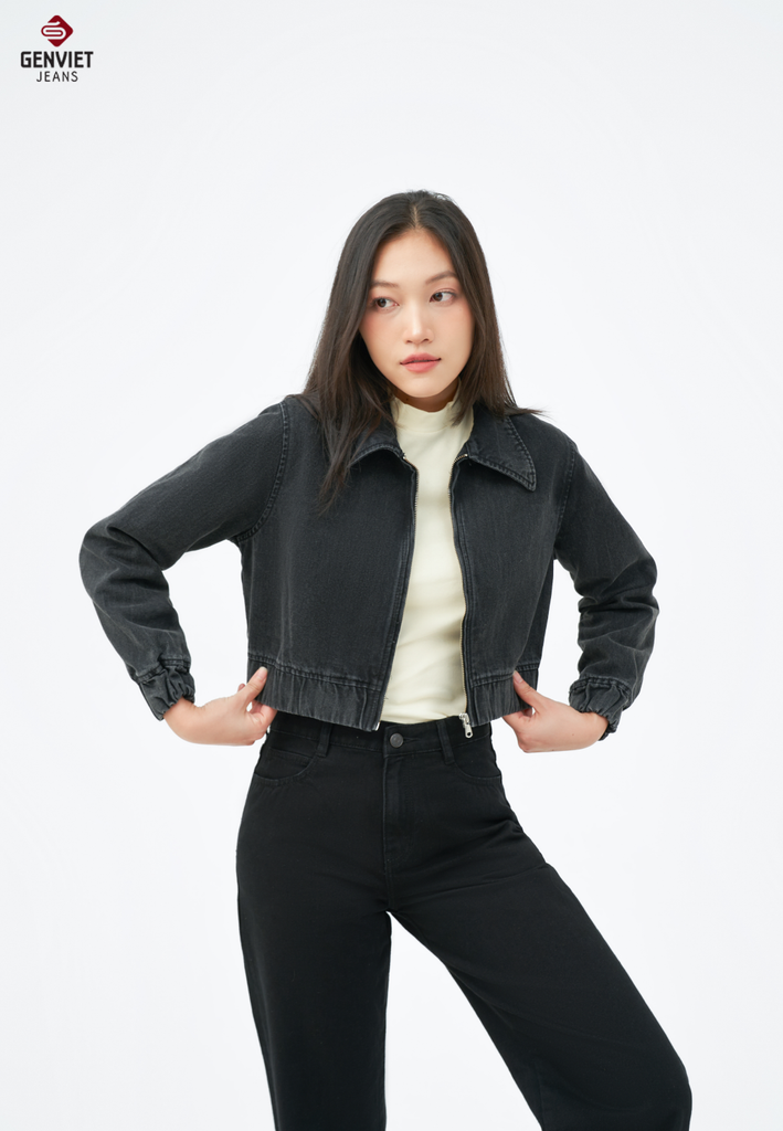 Áo Khoác Jeans Nữ  Bomber TK1226J08750