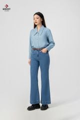 Quần Jeans Nữ Ống Vảy TQ135J8721
