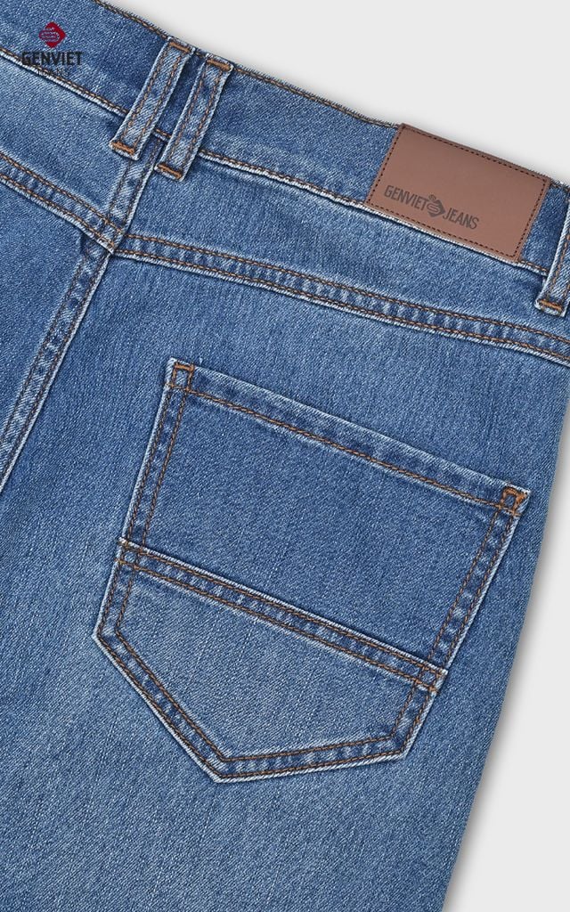 Quần Jeans Nữ Suông TQ1222J08886