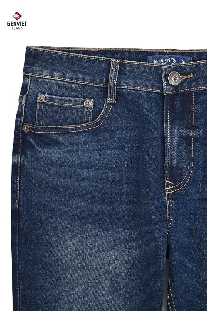 Quần Jeans Nam Ống Col Đứng DQ1108J08845