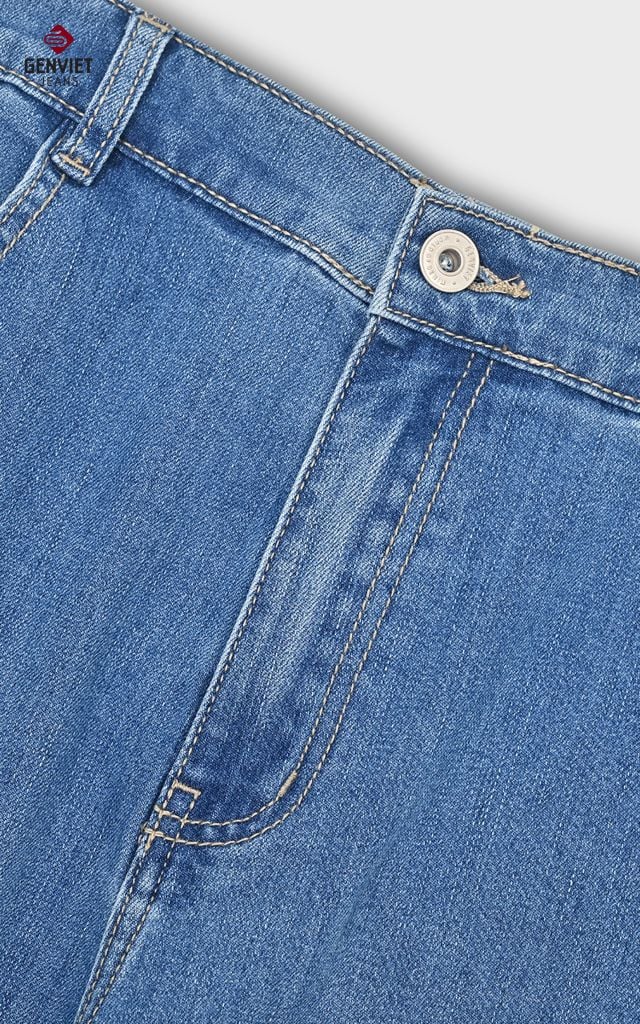 Quần Jeans Nữ Suông TQ1222J08886