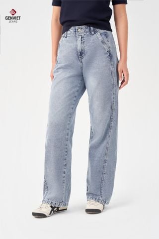 Quần Jeans Nữ Suông Vừa TQ1223J08736