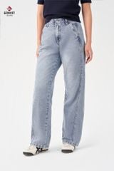 Quần Jeans Nữ Suông Vừa TQ1223J08736