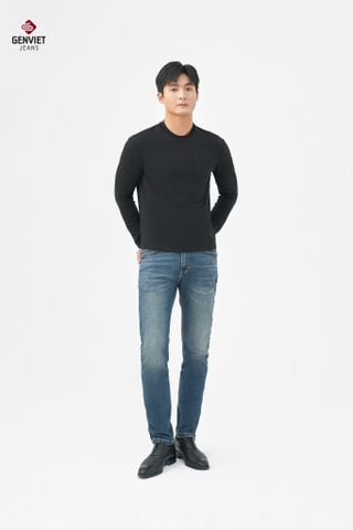 Quần Jeans Nam Ống Col Vừa TQ1103J08746