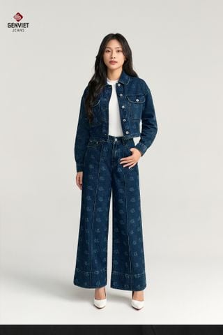 Quần Jeans Nữ Ống Suông XQ1224J08779