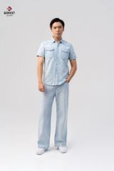 Quần Jeans Nam Ống Suông XQ1024J08862