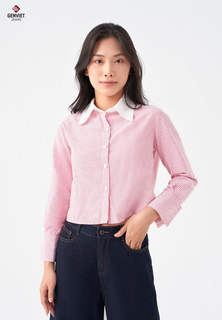 Áo Sơ Mi Dài Tay Nữ TA1229C08748