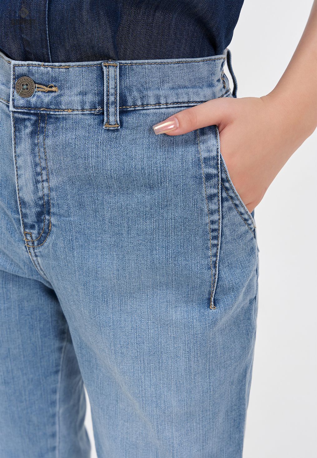  Quần Tây Dài Nữ Jeans DQ106J8149 