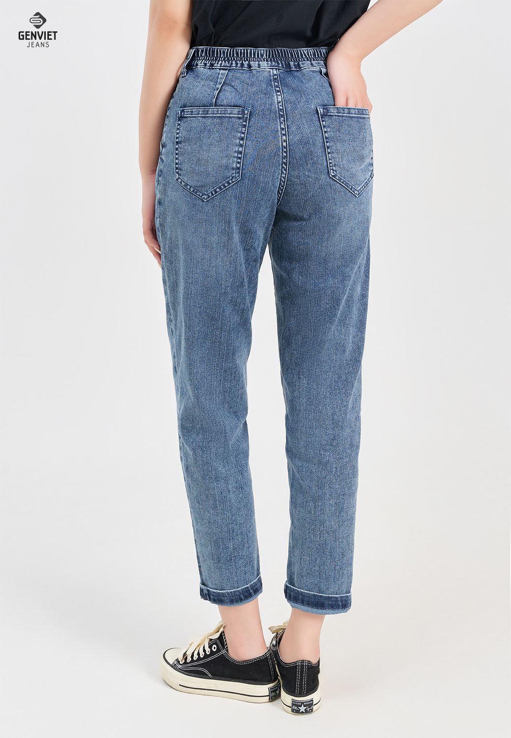  Quần Tây Dài Nữ Jeans DQ106J8149 