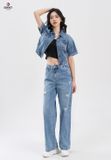  Quần Dài Nữ Jeans Suông TQ124J8154 