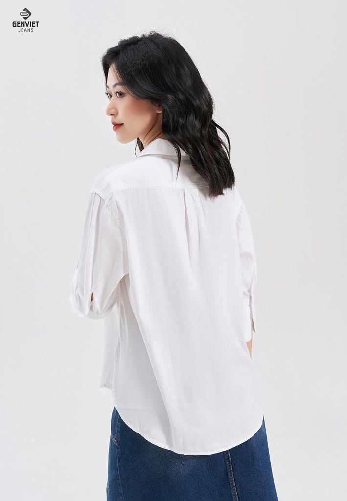 Áo Sơ Mi Dài Tay Nữ