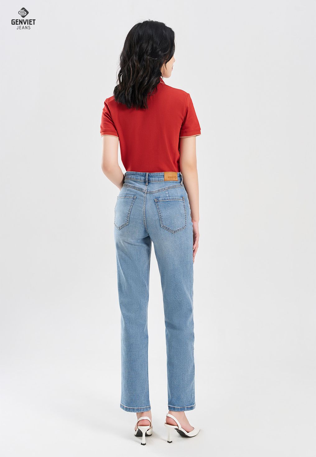  Quần Dài Nữ Jeans Đứng DQ109J8286 