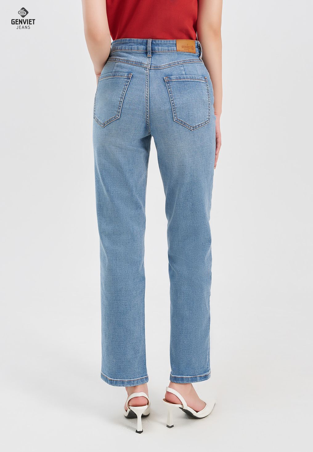  Quần Dài Nữ Jeans Đứng DQ109J8286 