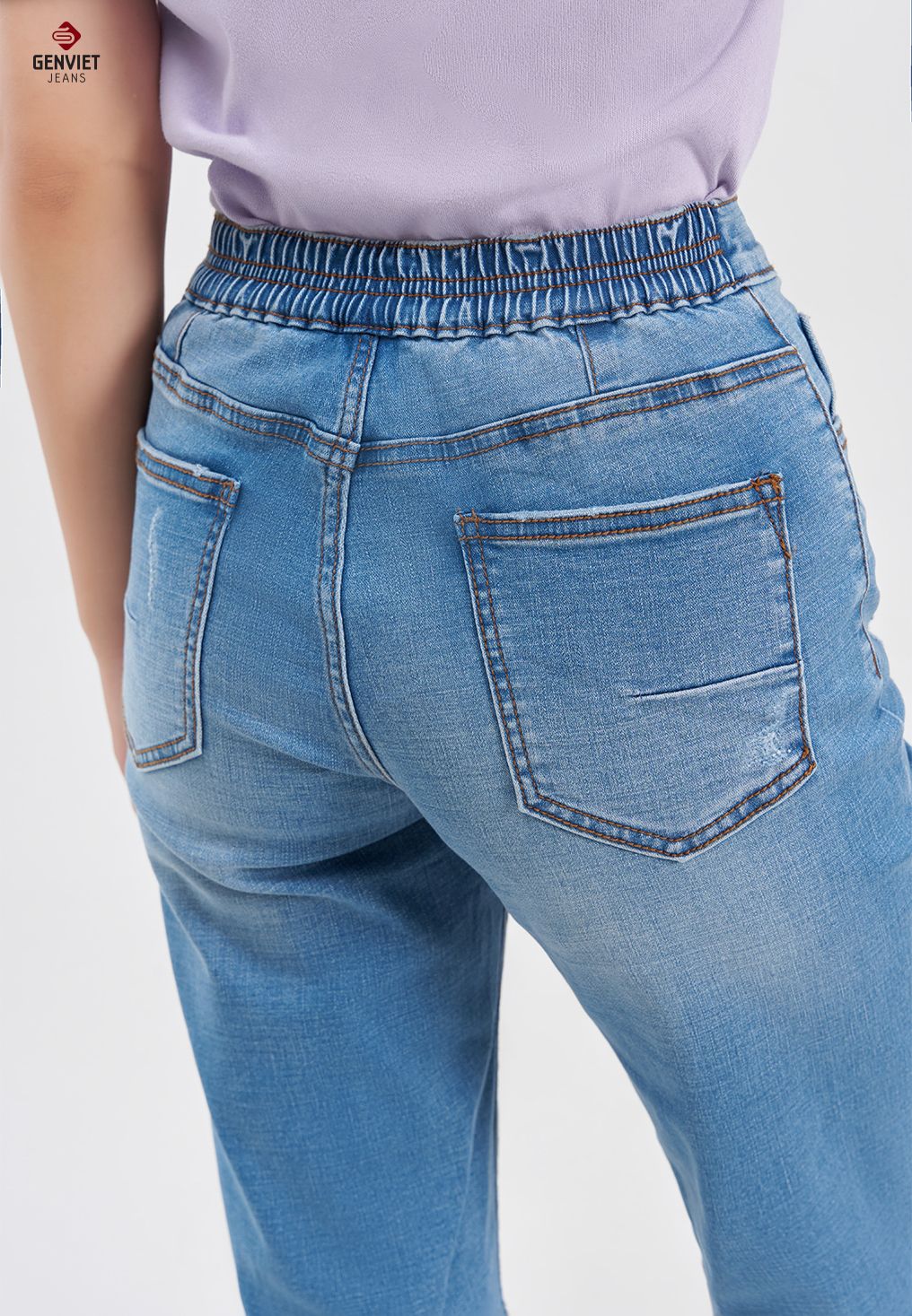  Quần Ngố Nữ Jeans Đứng TQ309J8233 