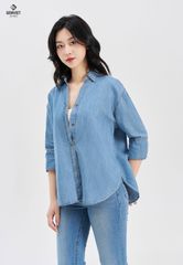 Áo Sơ Mi Jeans Dài Tay Nữ DA124J8169