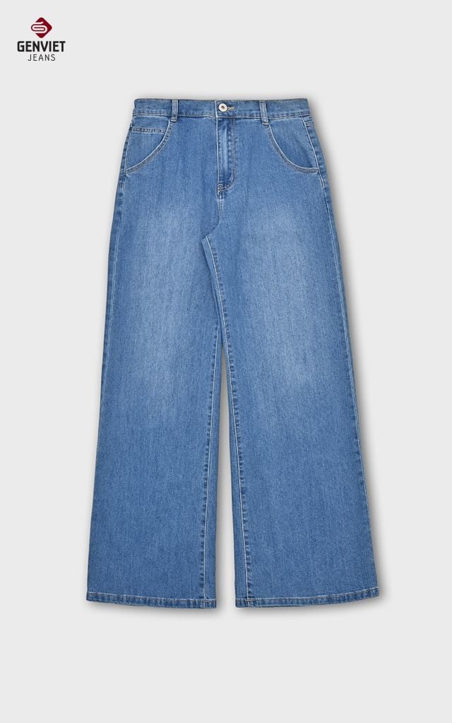Quần Jeans Nữ Suông TQ1222J08886