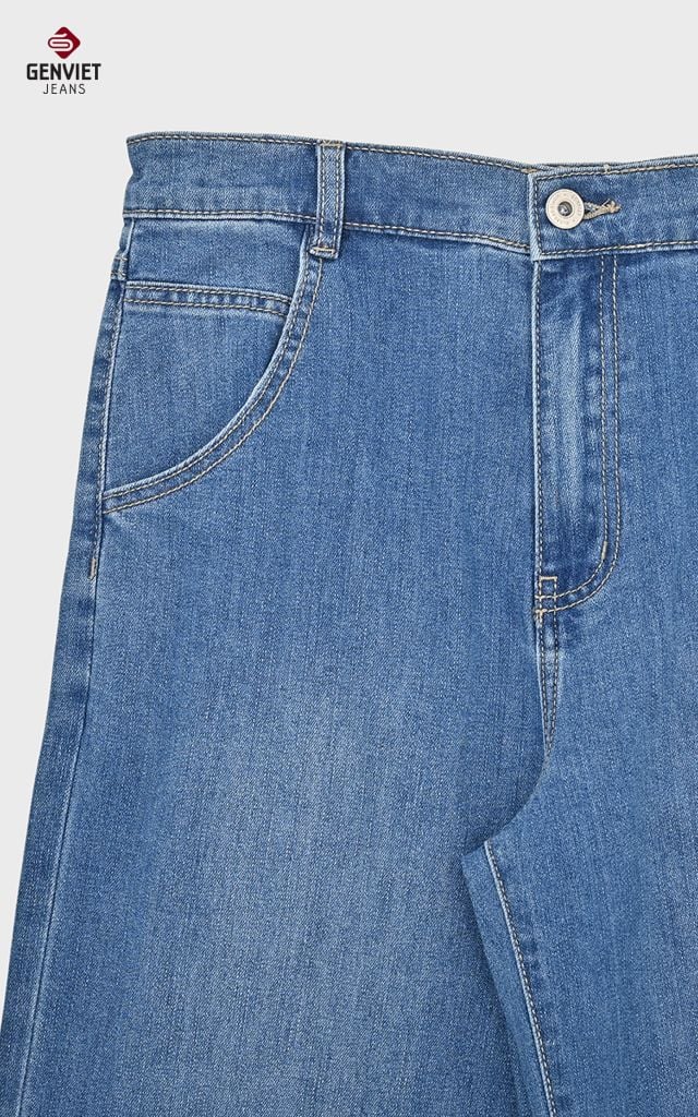 Quần Jeans Nữ Suông TQ1222J08886