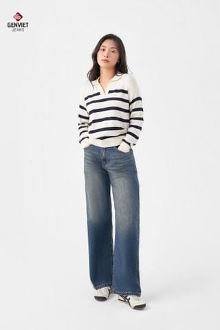 Quần Jeans Nữ Suông Vừa TQ1223J08844