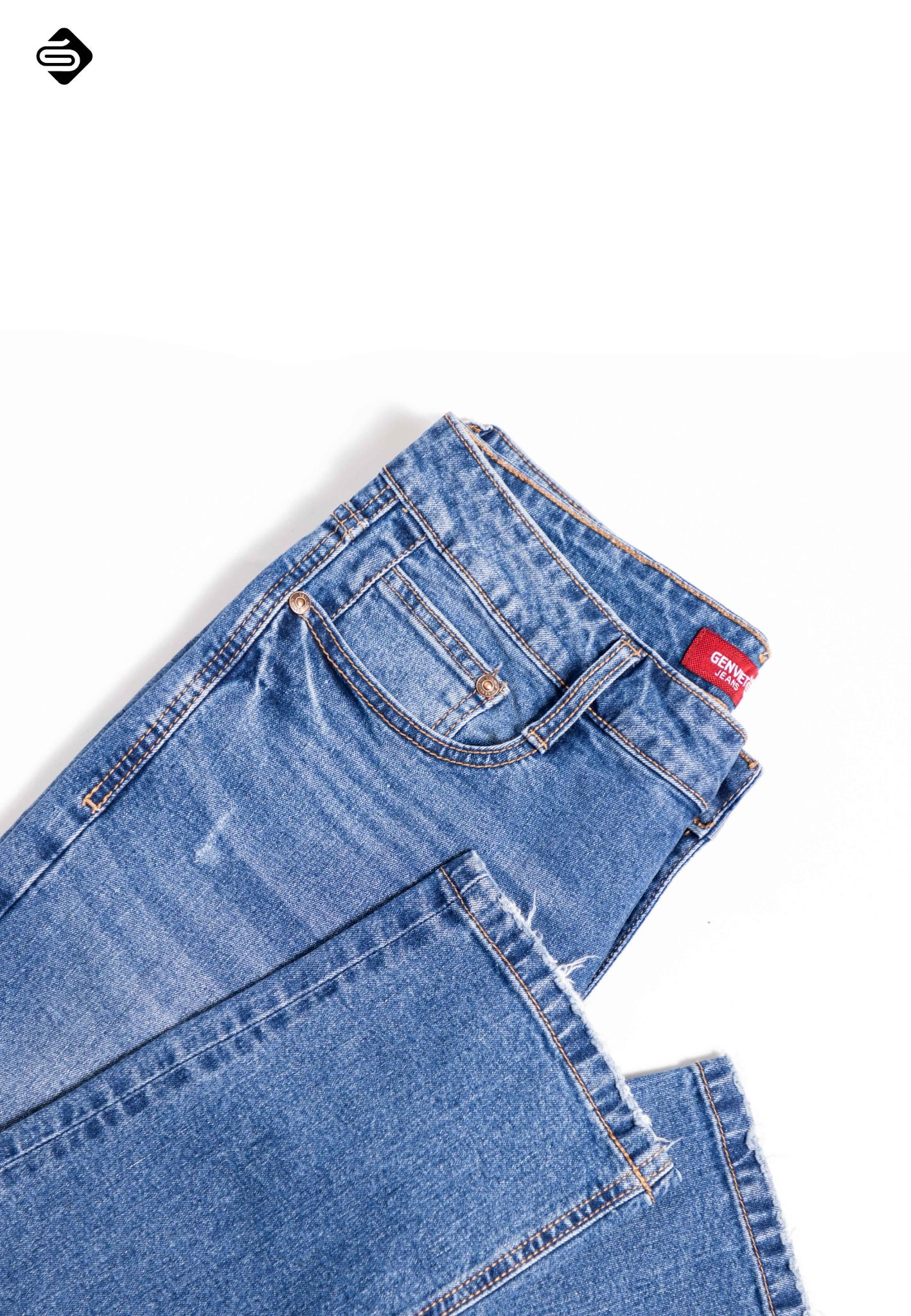  Quần Dài Nam Jeans Col Đứng T1108J8083 