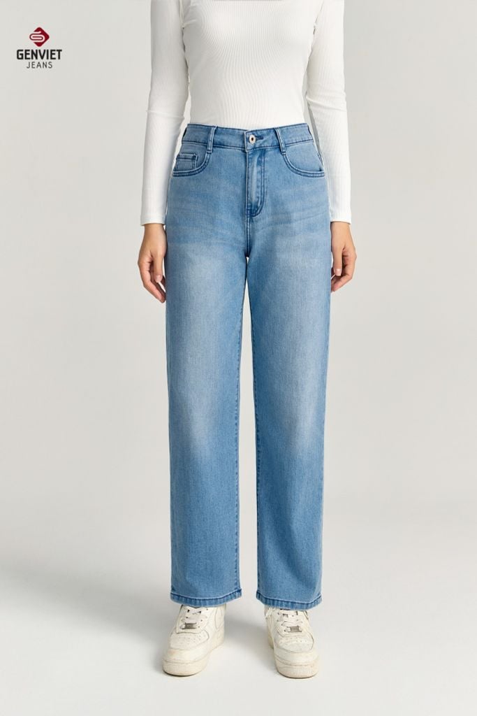 Quần Jeans Nữ Ống Đứng DQ1209J08777